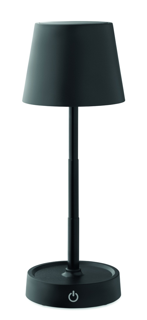 [MO2339-03] Lampada da tavolo ricaricabile tramite USB (Nero)