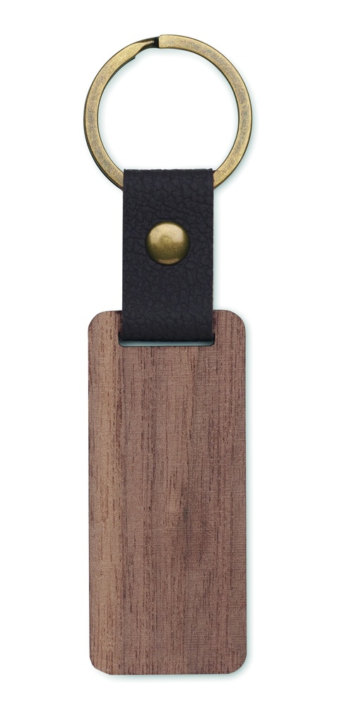 [MO2369-40] Portachiavi in ​​noce e pu