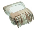 Coperta in mohair a quadri