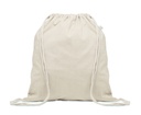 Sacchetto con coulisse in cotone riciclato