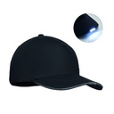 Cappellino da baseball con 5 pannelli luminosi a LED