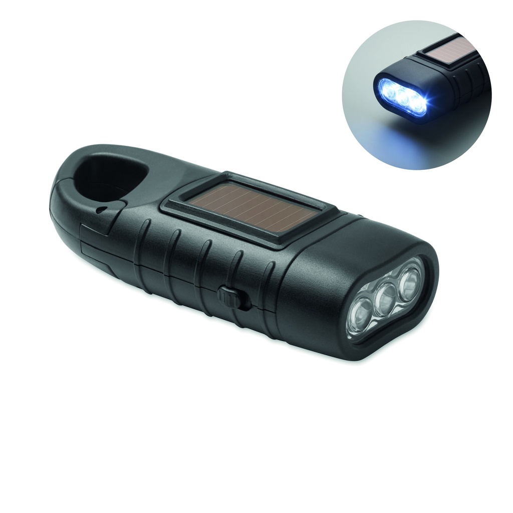 [MO2540-03] Torcia a LED ricaricabile a energia solare