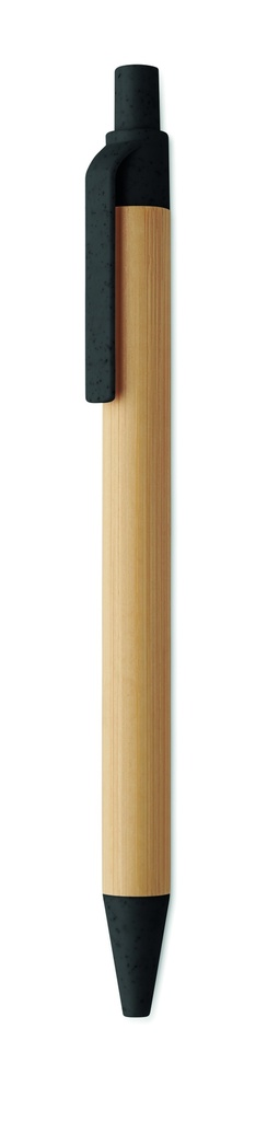 Penna a sfera in ABS di bambù / paglia di grano