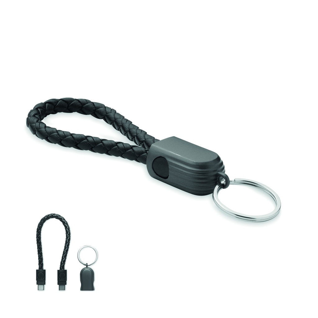 Cavo di ricarica con anello portachiavi