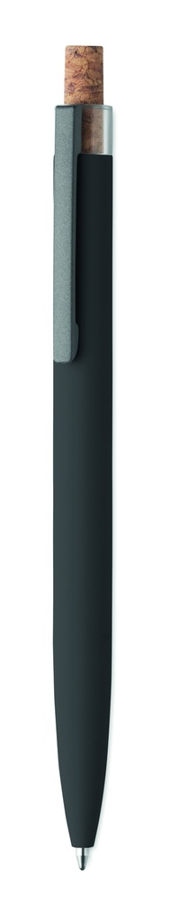 [MO2652-03] Penna a sfera in alluminio riciclato (Nero)