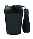 Bicchiere termico in pp da 300 ml con cinturino