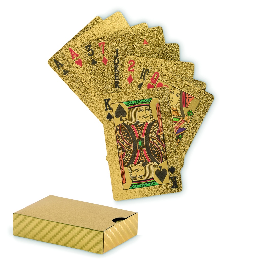 Carte da gioco in scatola in pet