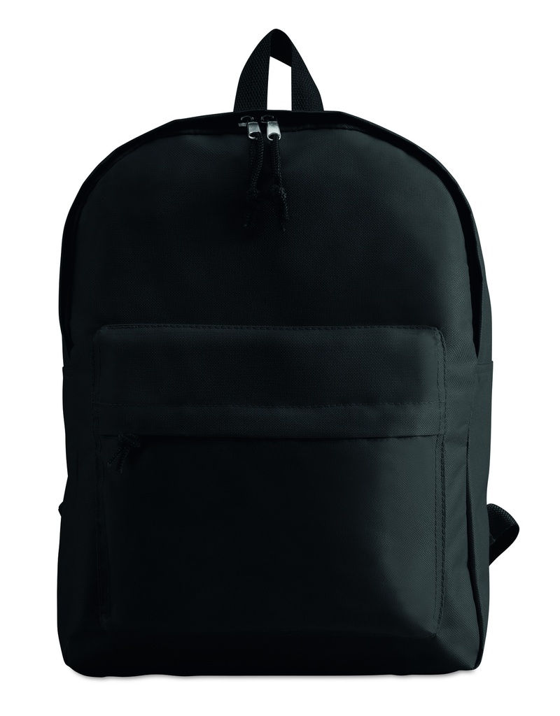 [KC2364-03] Zaino in poliestere 600d (Nero)