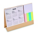 Set di promemoria da scrivania con calendario