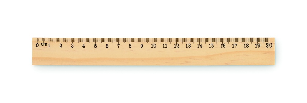 [MO2917-40] Righello in legno 20 cm