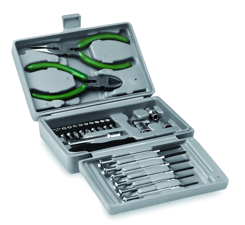 [KC3525-14] Set di attrezzi pieghevole da 25 pezzi