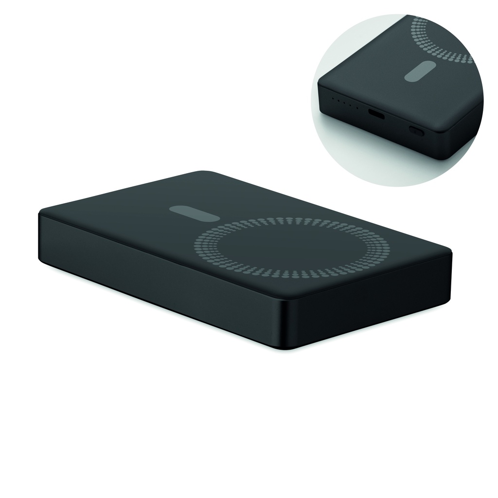 [MO2957-03] Power bank wireless da 10000 mah (Nero)