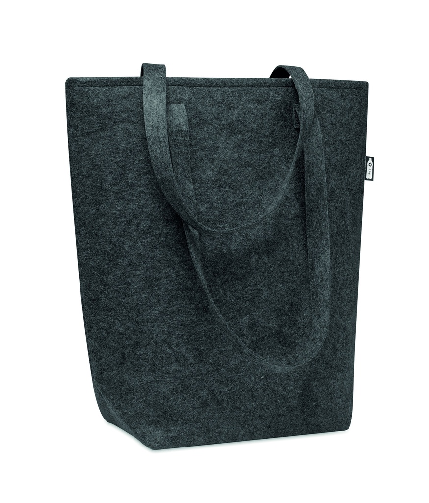 [MO6185-15] Borsa della spesa in feltro rpet (Pietra grigia)