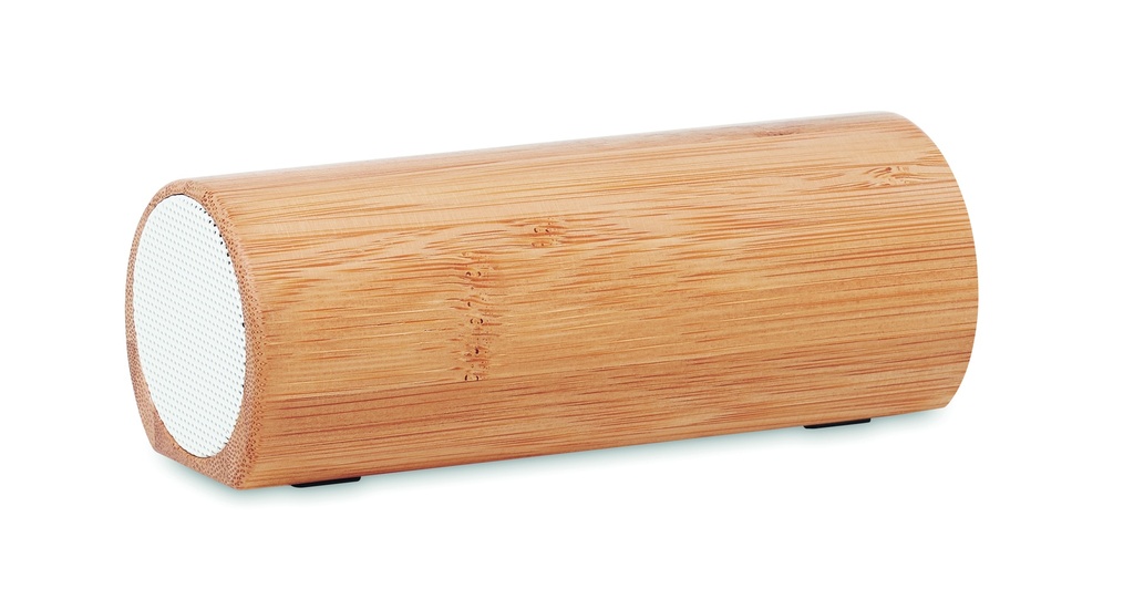 [MO6219-40] Altoparlante wireless in bambù 2x5w
