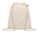 Sacchetto con coulisse in cotone biologico