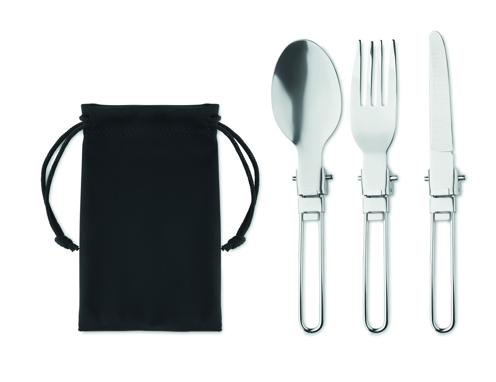 [MO6359-03] Set di posate da campeggio da 3 pezzi
