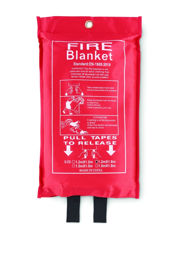 [MO6386-05] Coperta antincendio in custodia 120x180