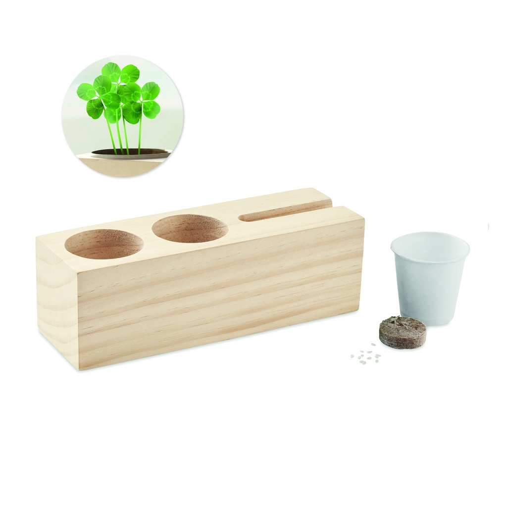 Supporto da scrivania con kit di semi