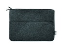 Borsa per laptop con cerniera in feltro rpet