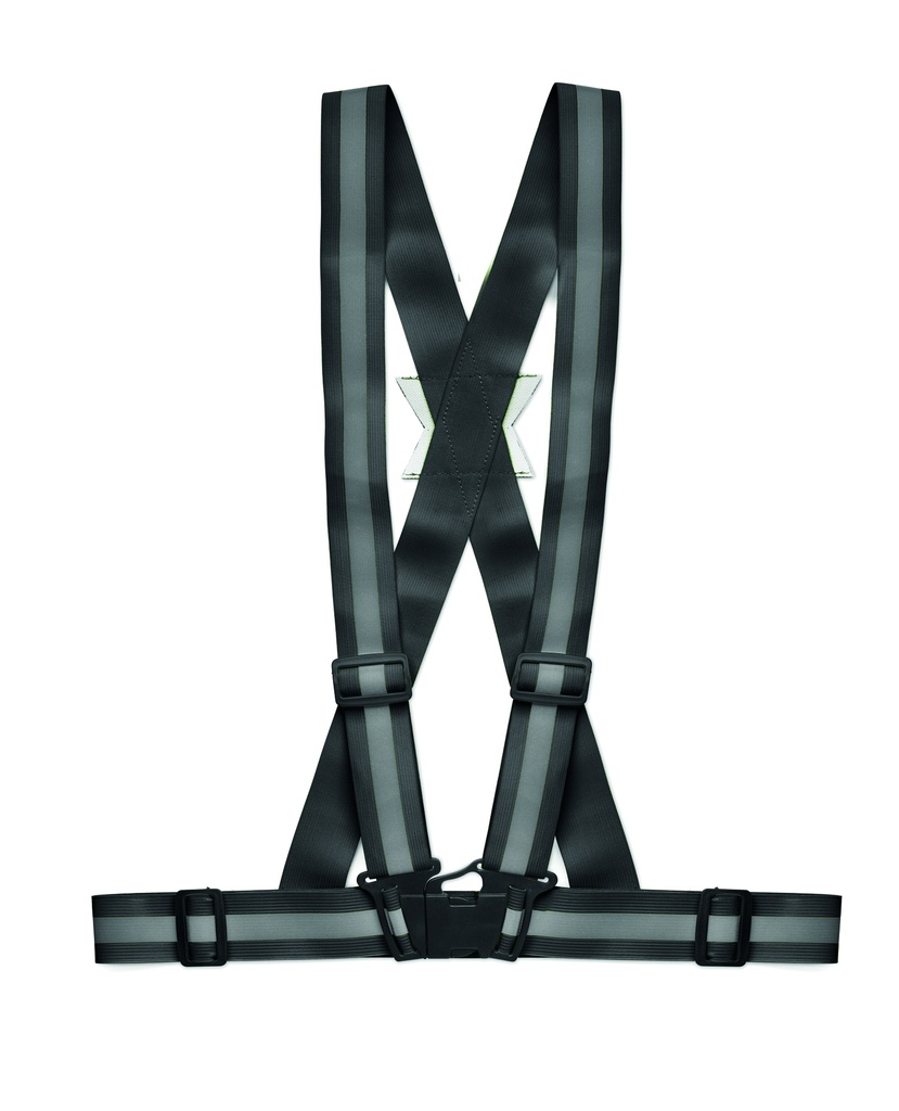 [MO6445-03] Cintura riflettente (Nero)