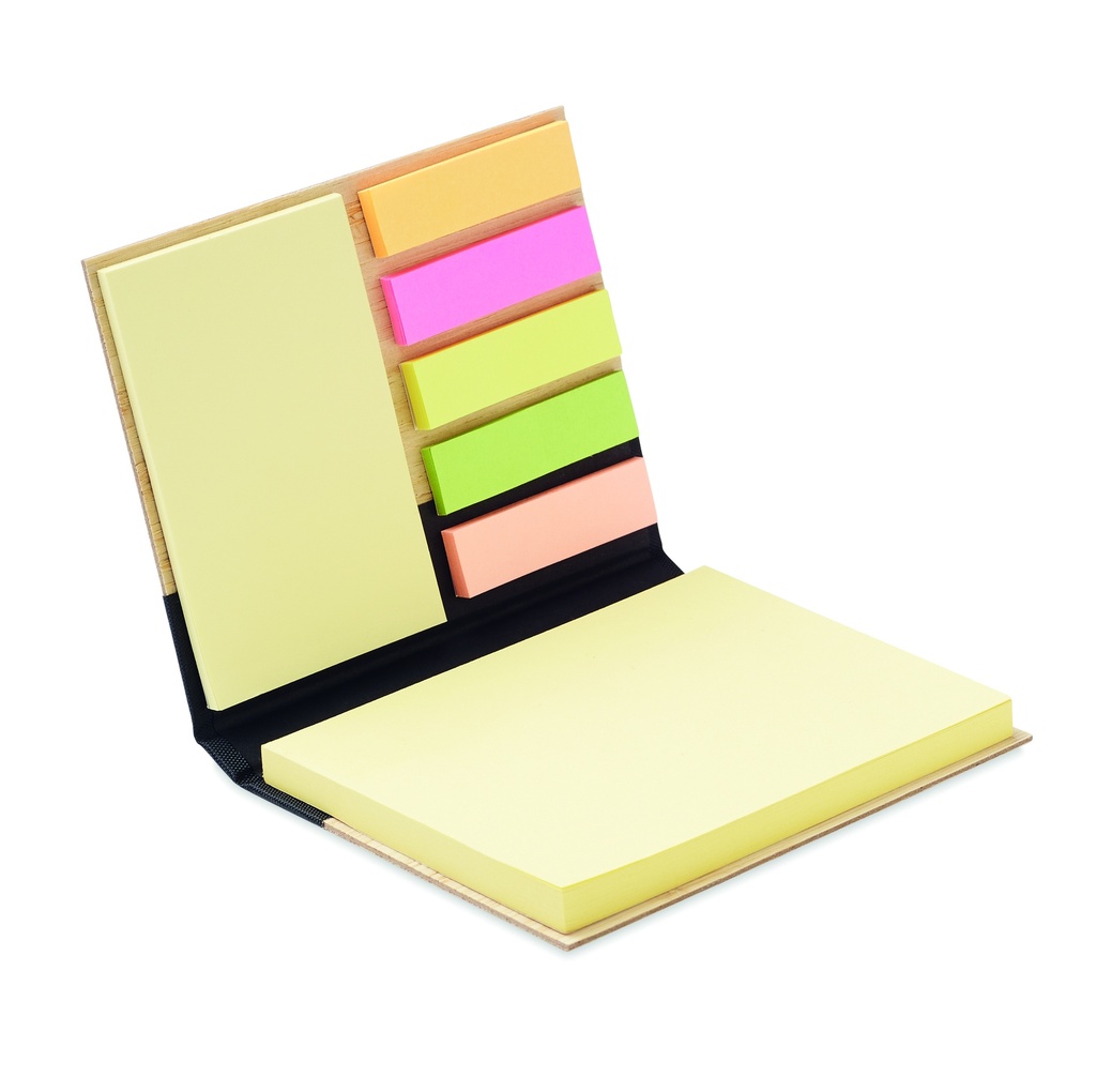 Blocco di post-IT in bambù