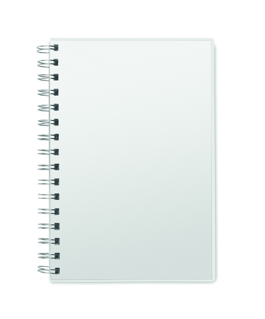 Quaderno A5 in rpet riciclato a righe mo6532-06
