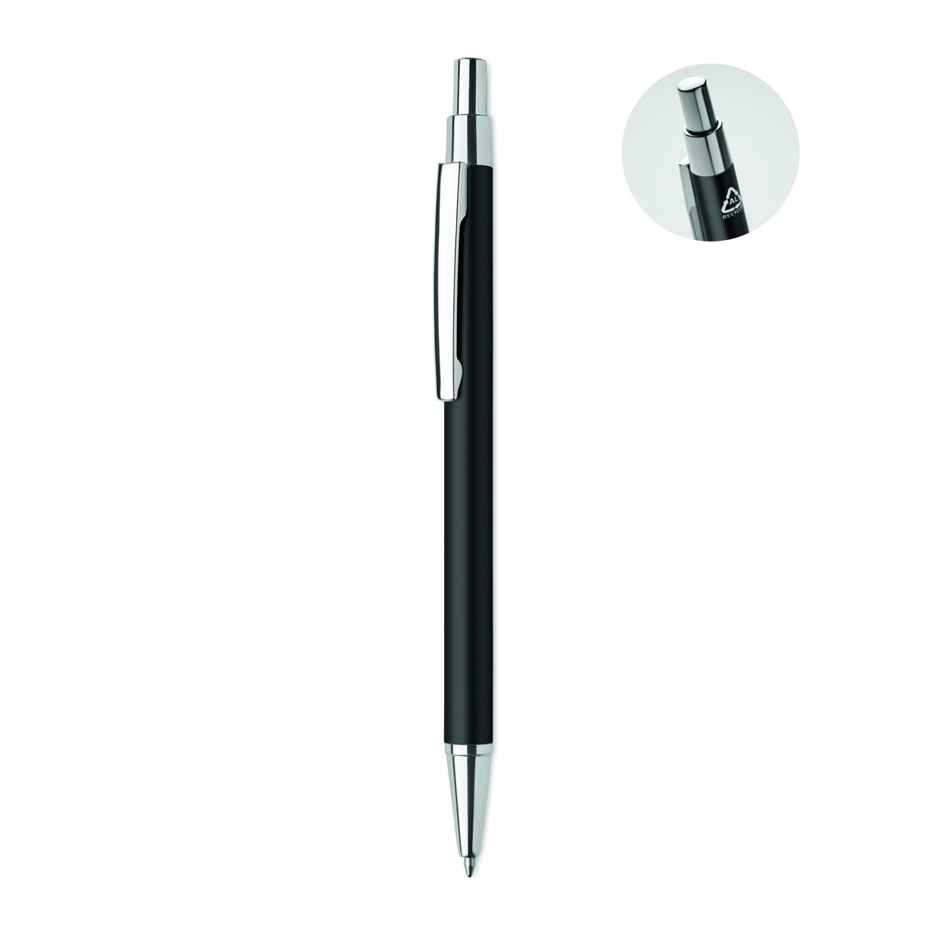 Penna a sfera in alluminio riciclato