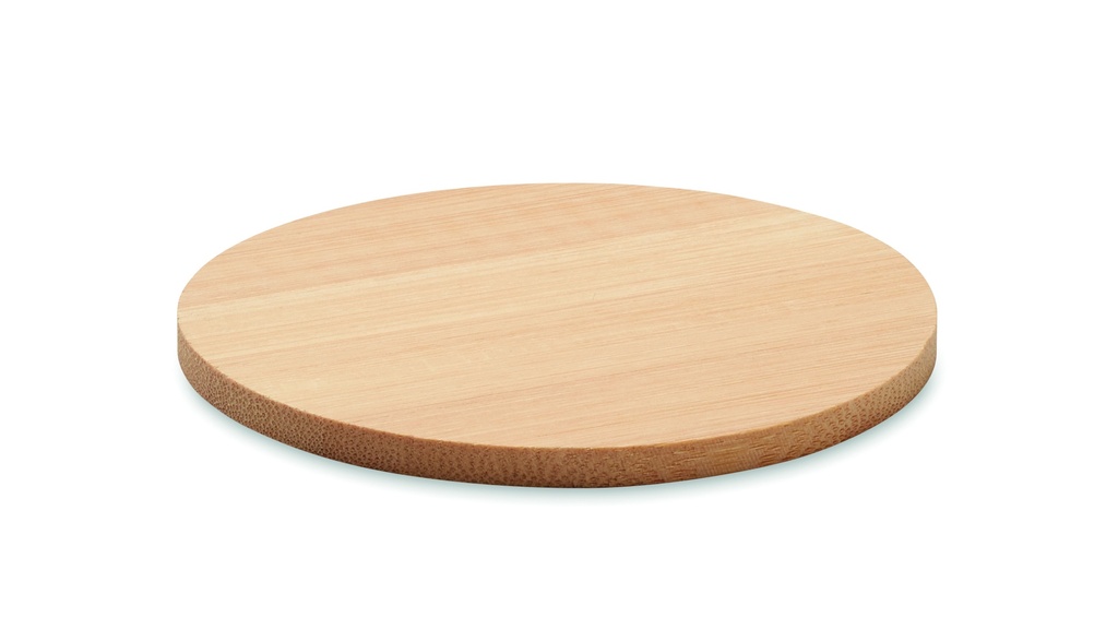 Sottobicchiere rotondo in bambù