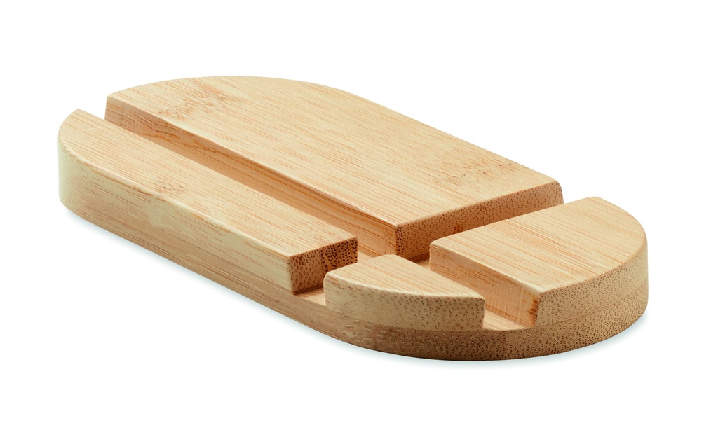 [MO6603-40] Supporto in bambù per tablet / smartphone