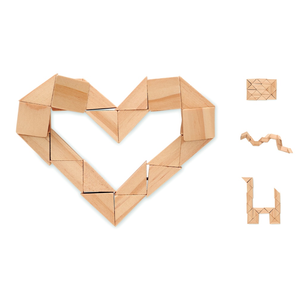 [MO6631-40] Puzzle / rompicapo in legno