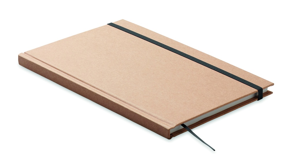[MO6640-03] Quaderno formato A5 con pagine riciclate (Nero)