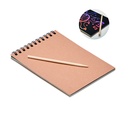 Quaderno di carta da grattare