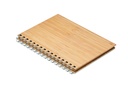 Quaderno in bambù con rilegatura ad anelli formato A5