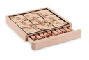 Gioco da tavolo sudoku in legno