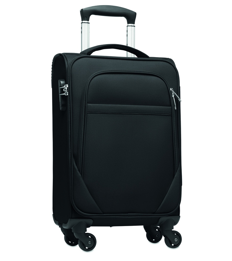 [MO6807-03] Carrello morbido in rpet 600d (Nero)
