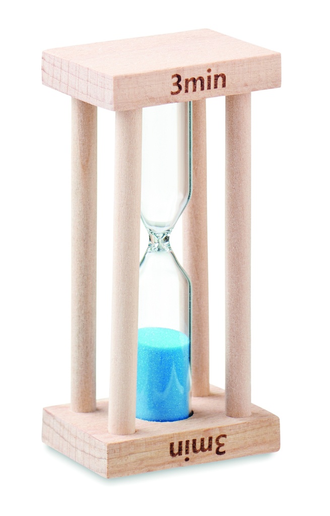 [MO6902-40] Clessidra in legno da 3 minuti