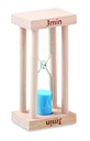 Clessidra in legno da 3 minuti