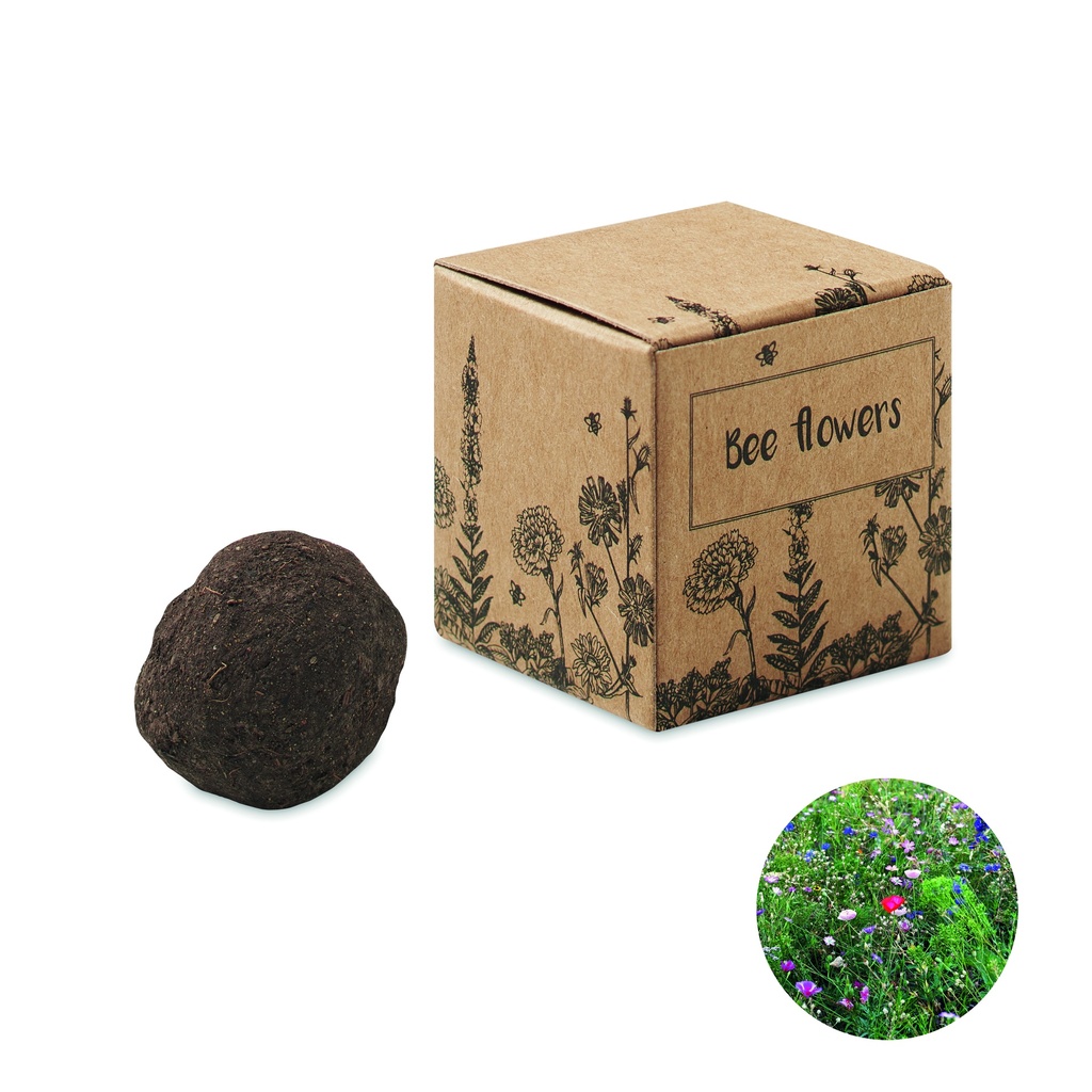 [MO6909-13] Bomba di semi con fiori di ape