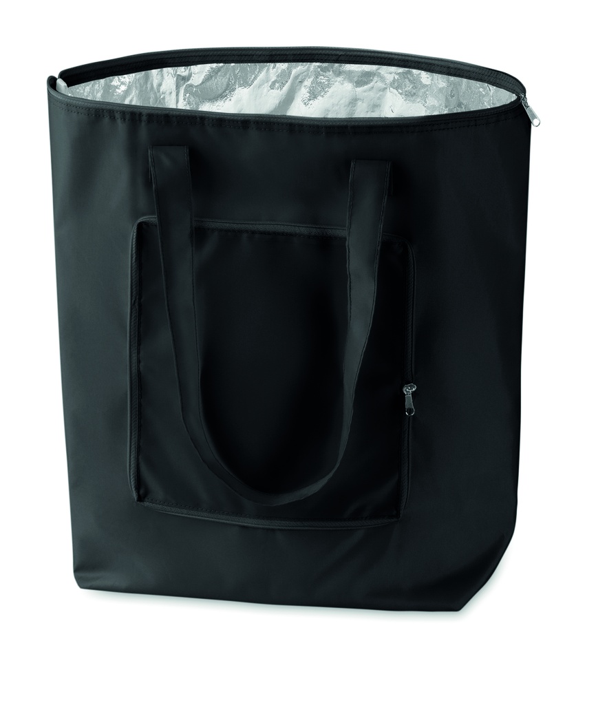 [MO7214-03] Borsa termica pieghevole per la spesa (Nero)