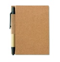 Quaderno riciclato con penna