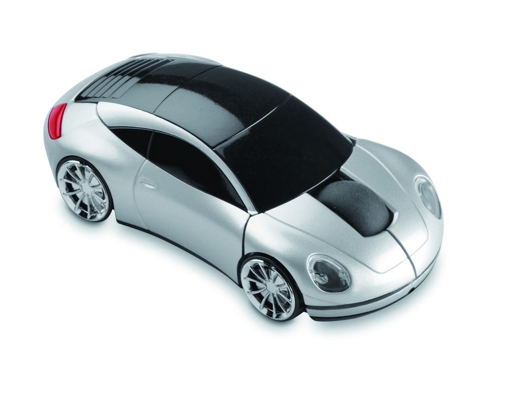 Mouse wireless a forma di auto