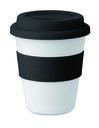Bicchiere termico in pp con coperchio in silicone