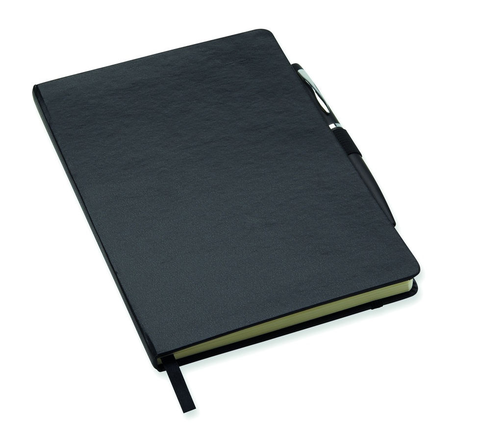 Taccuino A5 con penna, 72 pagine a righe