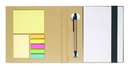 Taccuino con set di appunti e penna