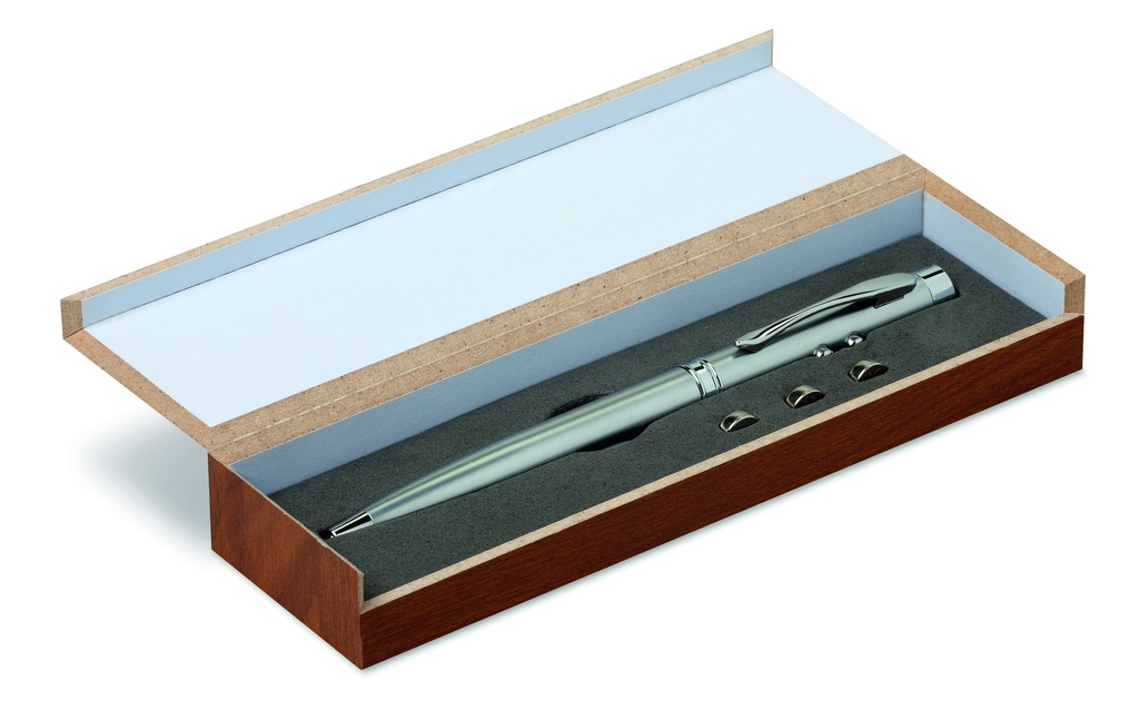 [MO8193-14] Puntatore laser in scatola di legno