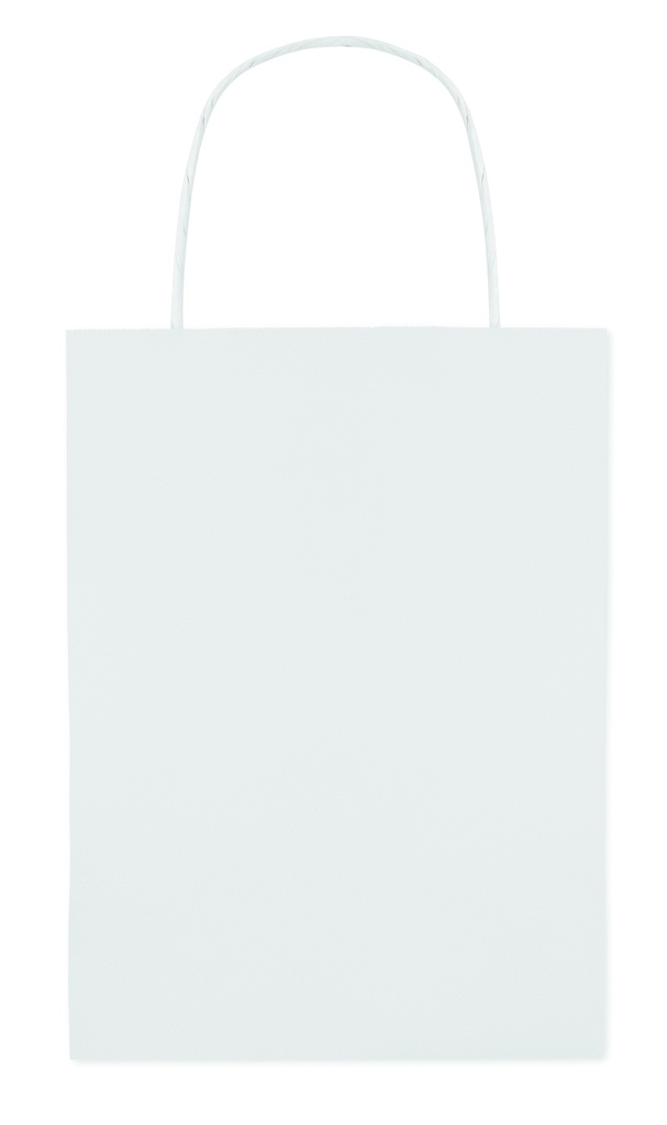 [MO8807-06] Sacchetto regalo di carta piccolo 150 gr / m² (Bianco)