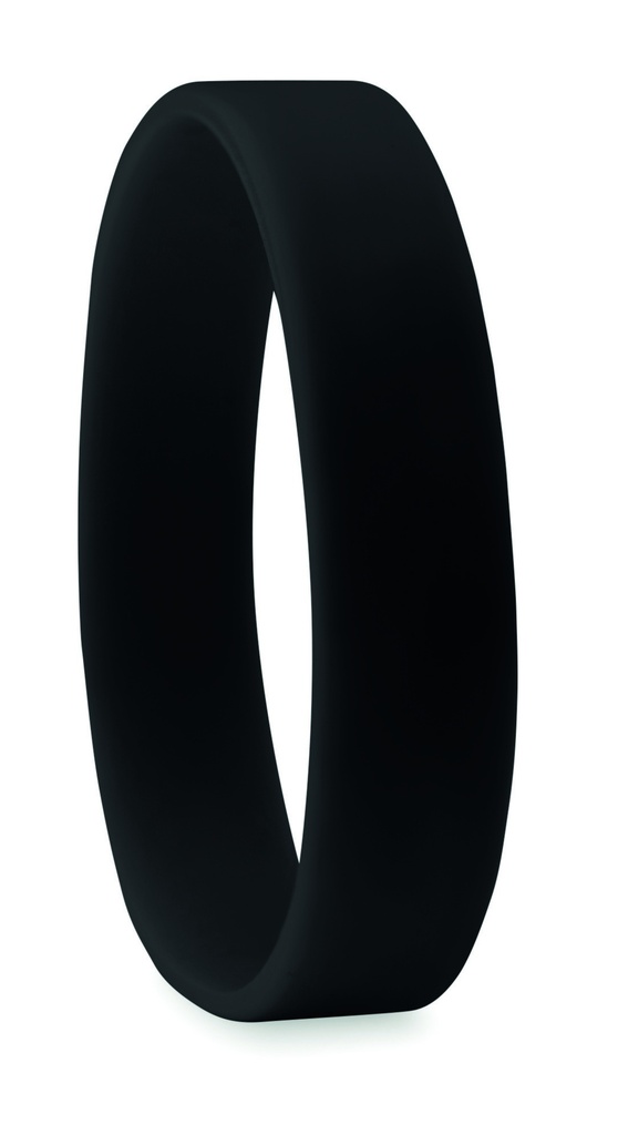 [MO8913-03] Braccialetto in silicone (Nero)