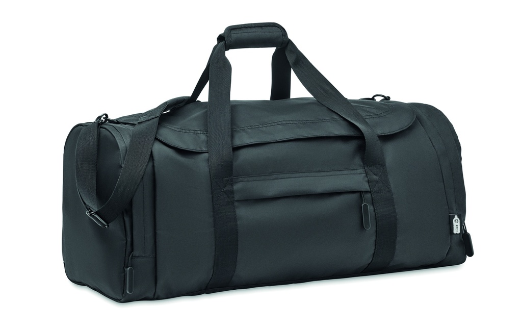 [MO2053-03] Ampia borsa sportiva in rpet 300d