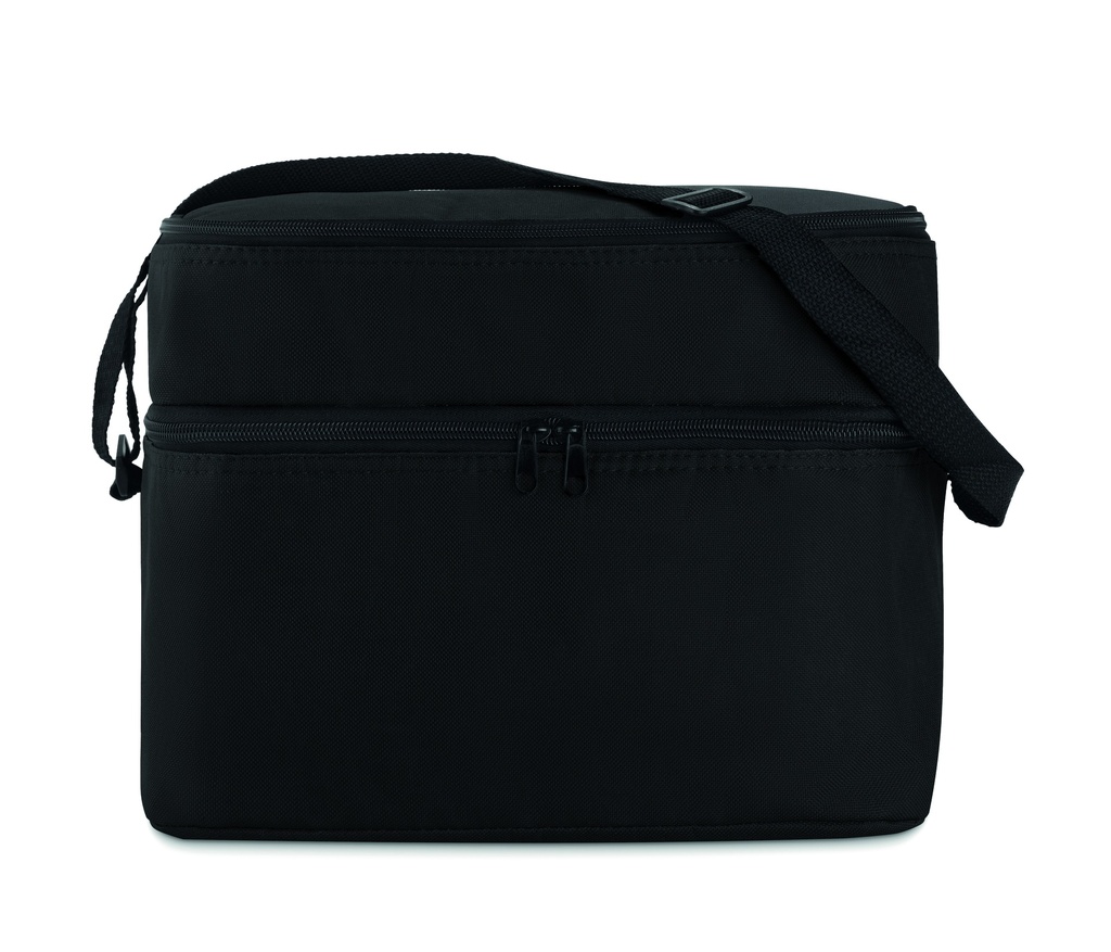 [MO8949-03] Borsa termica con 2 scomparti (Nero)