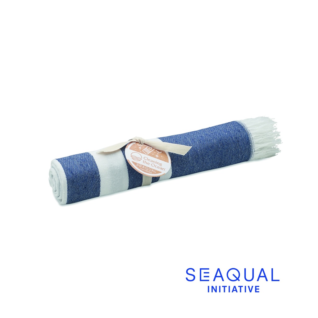[MO2057-04] Asciugamano da hammam ecologico 70x140 cm (Blu)